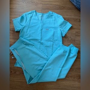 Light blue Figs Scrubs Brand New Size Medium